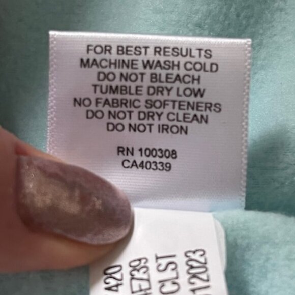 Peter Millar Men Thermal Flow Micro Fleece Light Blue Vest Two Way Full Zip XL - Picture 15 of 16